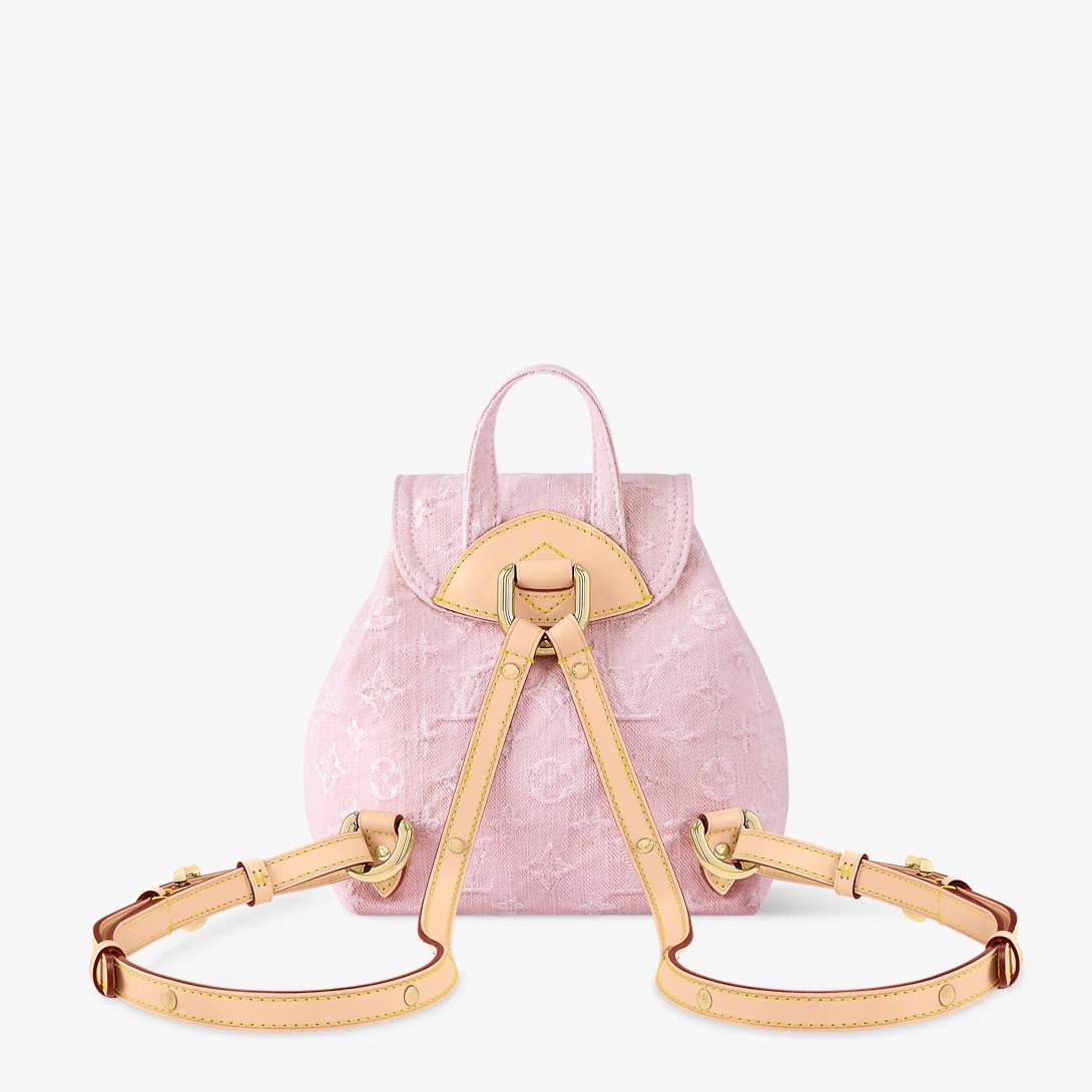 Super Clone Louis Vuitton venice monogram denim Backpack - 图片 2