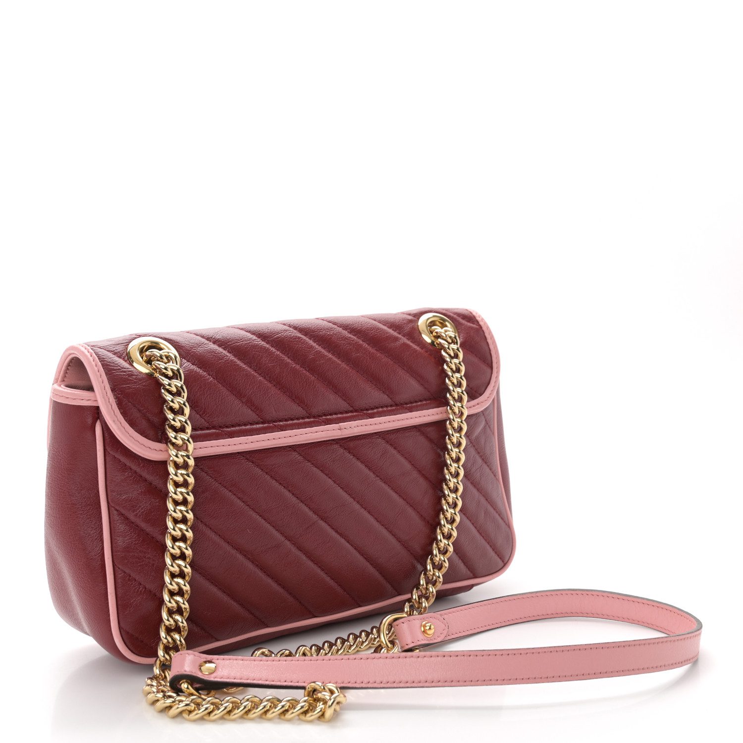 GG Marmont Small Torchon Red– Mirror Quality Shoulder Bag - 图片 6