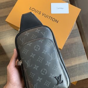 LV Monogram Eclipse Canvas Avenue Slingbag PM high quality clone