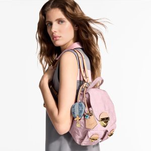 Super Clone Louis Vuitton venice monogram denim Backpack