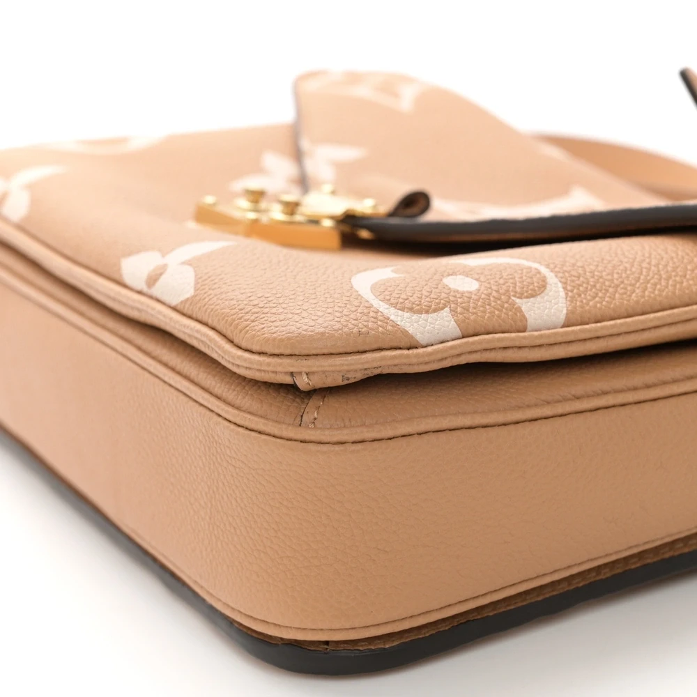 1:1 Replica LV Empreinte Monogram Giant Pochette Metis Arizona in Beige Handbags - 图片 2