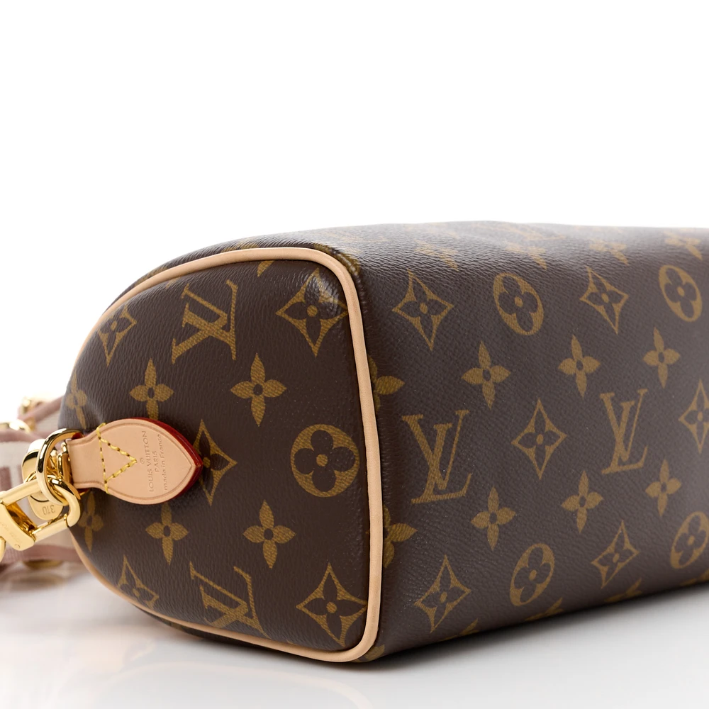 Speedy Bandouliere 20 Super Clone Monogram Canvas Gold Hardware Mini HandBag - 图片 2