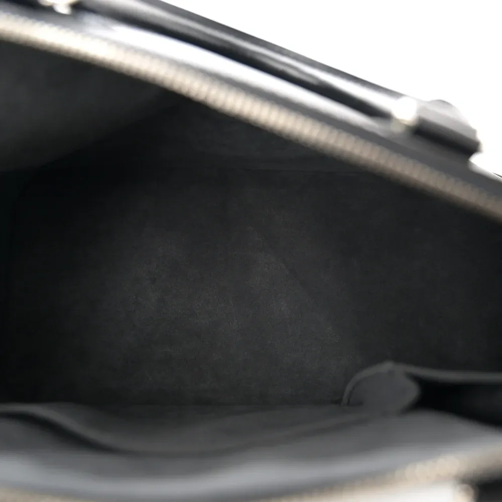 Alma GM Super Clone Black Electric Epi Leather Structured Shoulder Bag - 图片 5