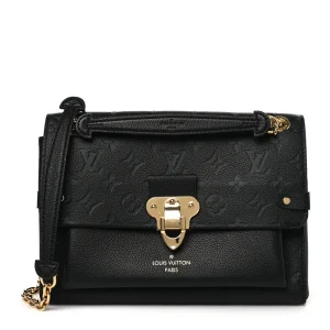 Best Fake Quality Lou!S Vuiton Black Empreinte Leather Vavin PM