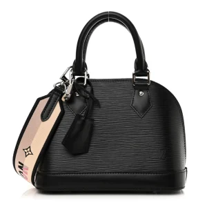Superfake LV Alma BB Epi with Jacquard strap