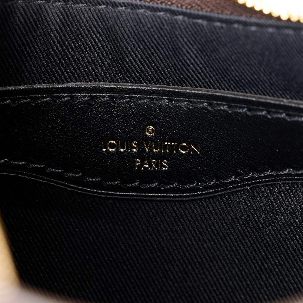 Boulogne NM Super Clone Black Monogram Canvas Gold Hardware Shoulder Handbag - 图片 3