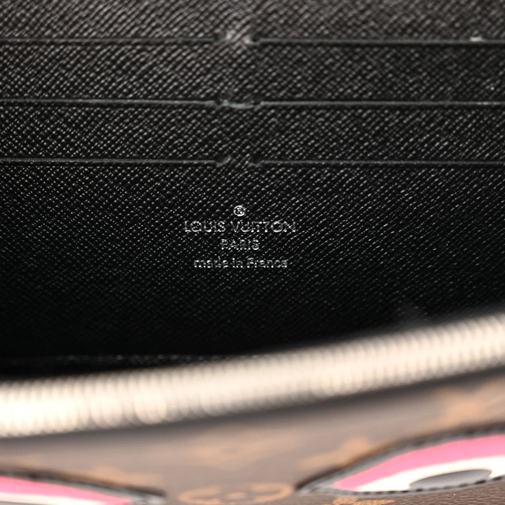 Kabuki Chain Wallet 1:1 Replica Monogram Canvas Silver Hardware Wallet - 图片 4