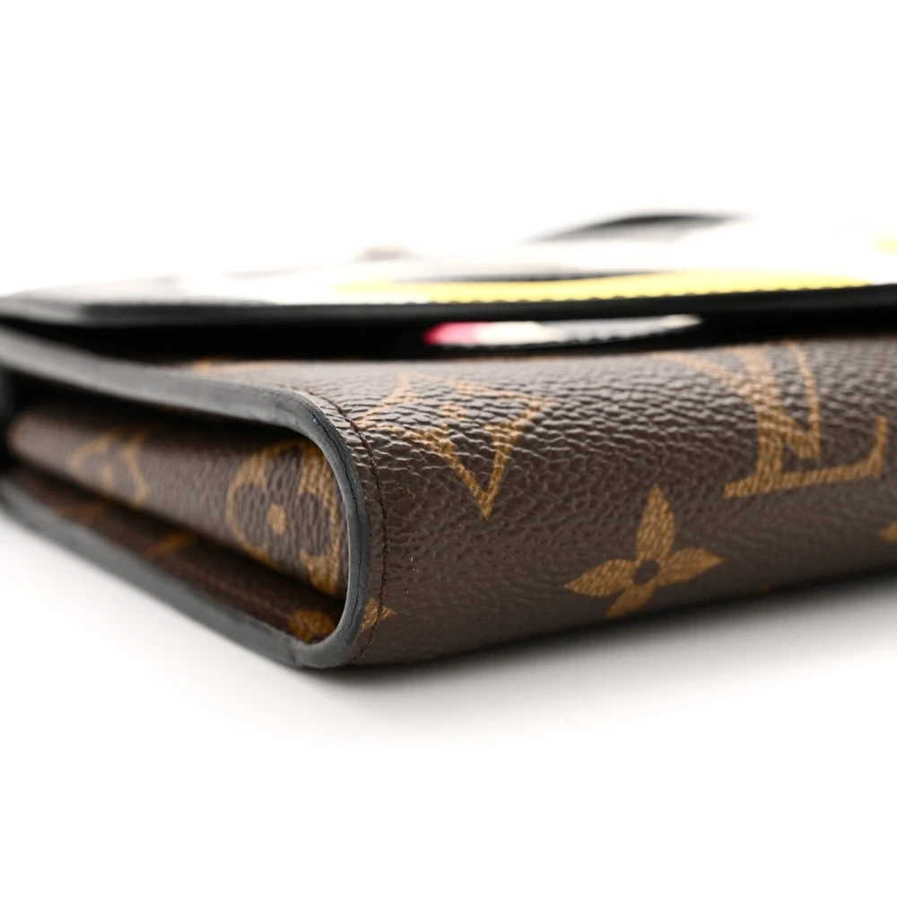 Kabuki Chain Wallet 1:1 Replica Monogram Canvas Silver Hardware Wallet - 图片 2