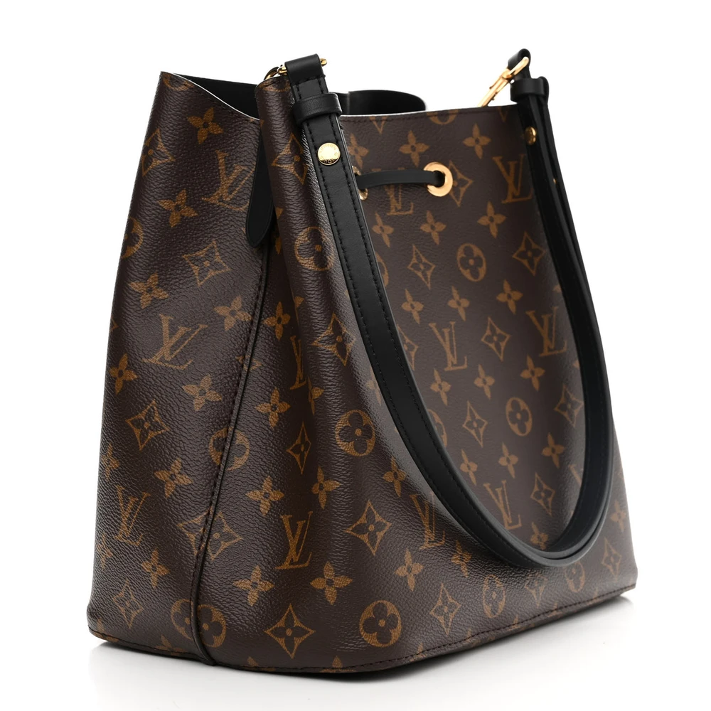 Best Replica Lou!S Vuiton Black Monogram Canvas Neonoe MM Handbag - 图片 5