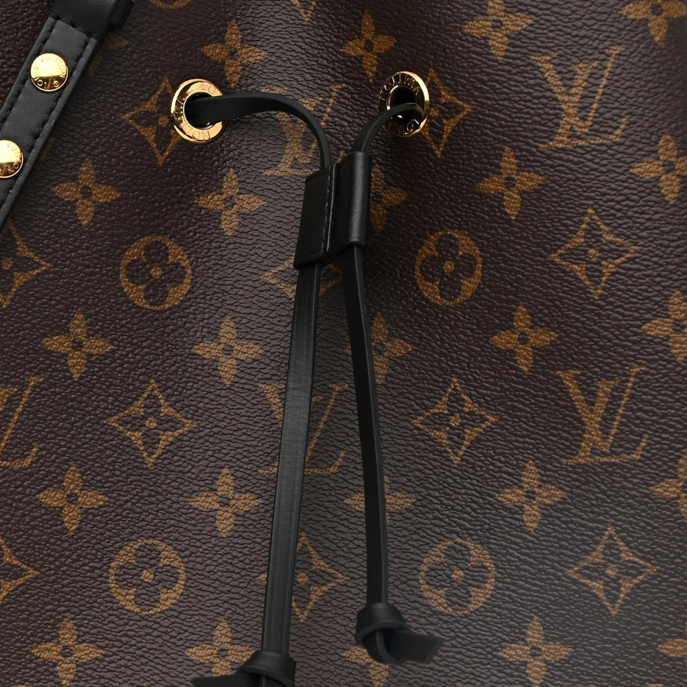 Best Replica Lou!S Vuiton Black Monogram Canvas Neonoe MM Handbag - 图片 4