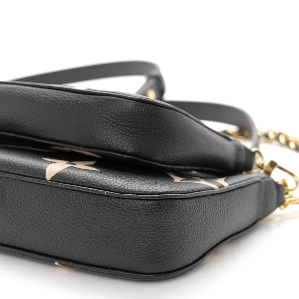 Superfake Louis Vuitton Black/Beige Monogram Replica Handbag - 图片 2