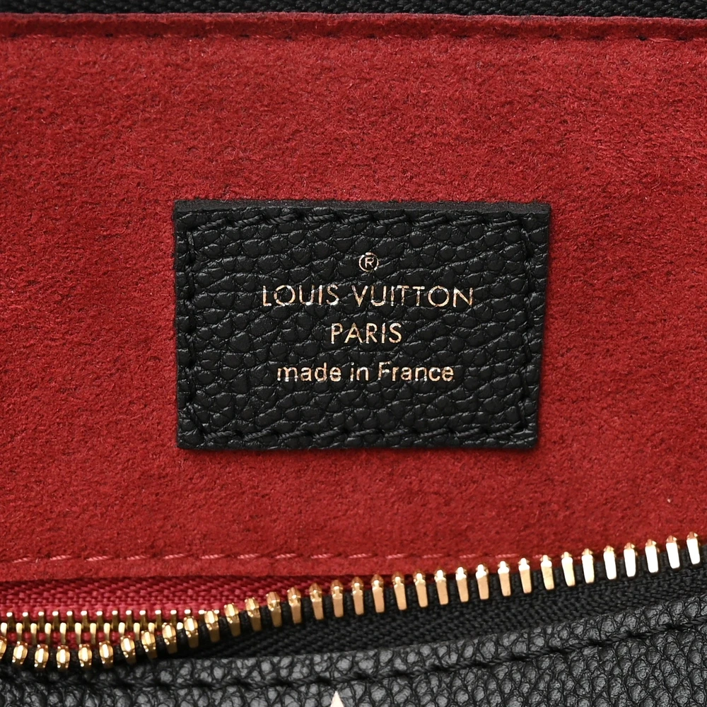 Speedy Bandoulière 25 1:1 replica Beige Empreinte Monogram Giant Leather Gold Hardware Bag - 图片 3