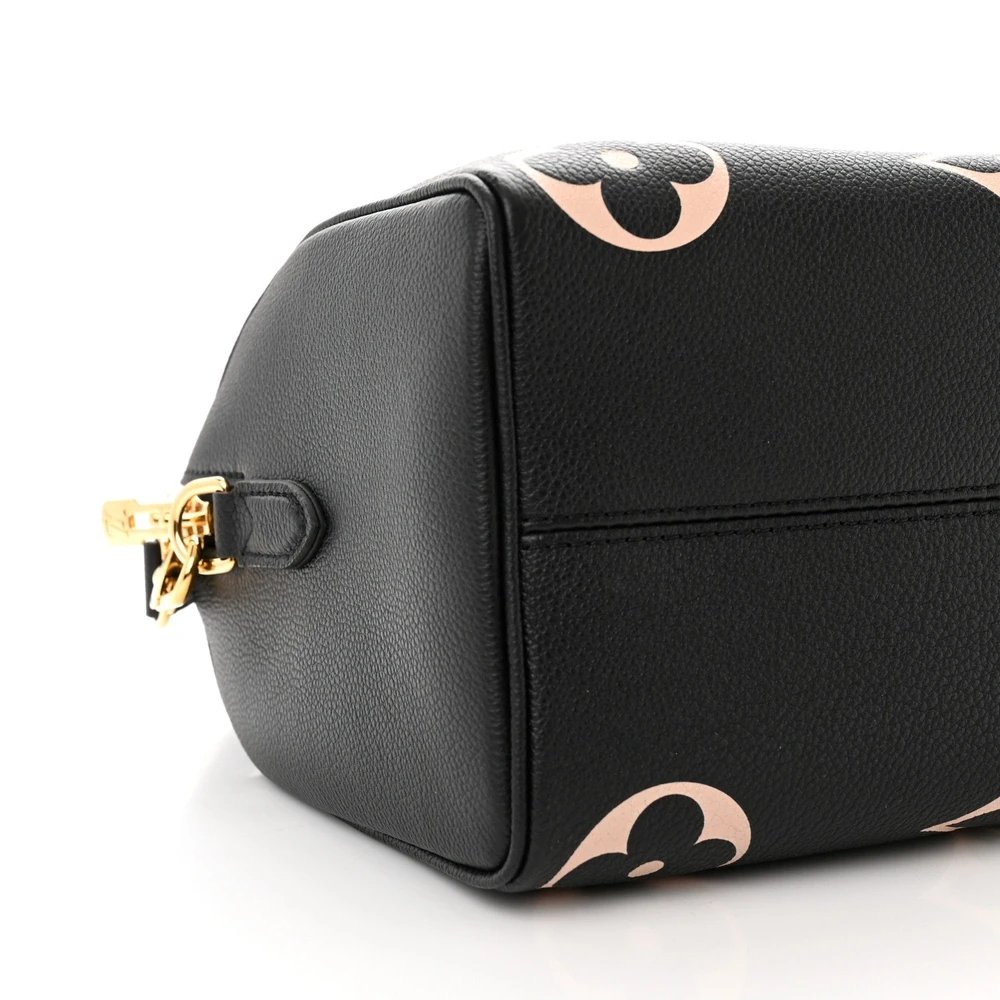 Speedy Bandoulière 25 1:1 replica Beige Empreinte Monogram Giant Leather Gold Hardware Bag - 图片 2