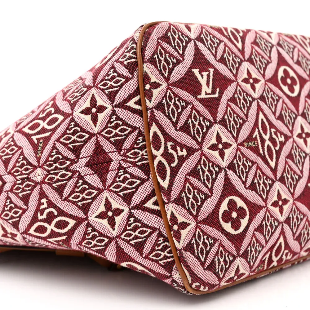 Neverfull MM Super Clone Bordeaux Jacquard Monogram Shoulder Bag Pochette - 图片 6