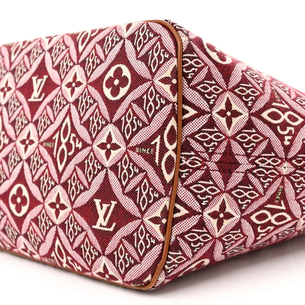 Neverfull MM Super Clone Bordeaux Jacquard Monogram Shoulder Bag Pochette - 图片 5