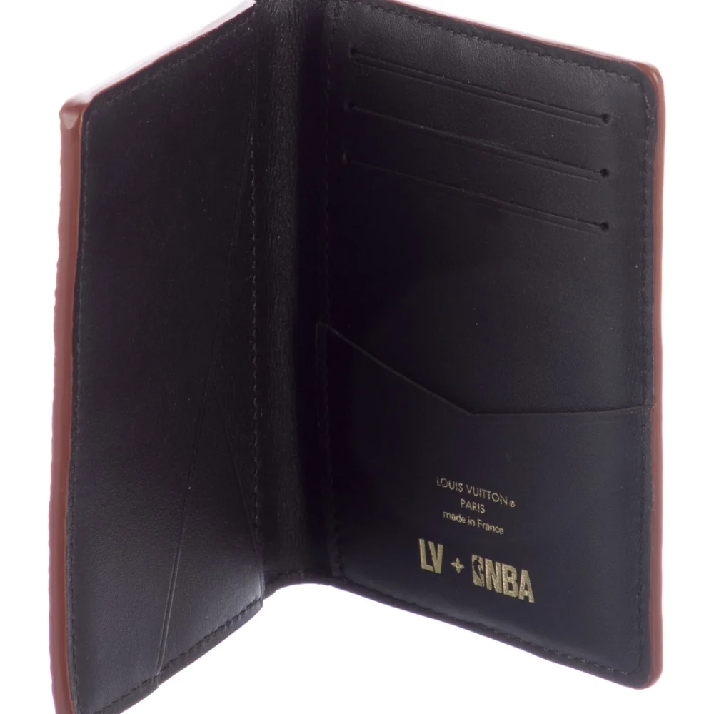 1:1 Mirror Quality Lou!S Vuiton Basketball Leather Pocket Organizer for Less - 图片 2