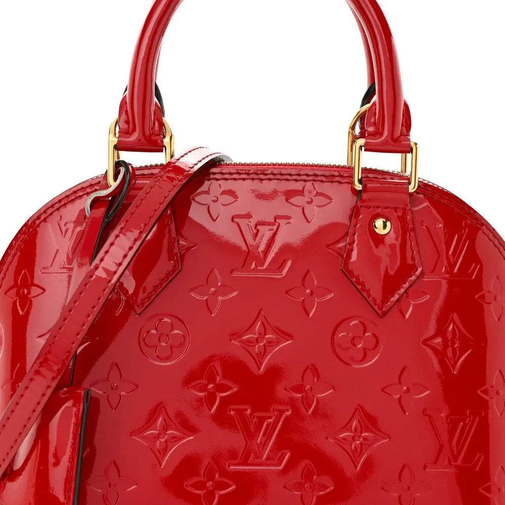 Top Quality Fake Louis Vuitton Cherry Vernis Alma BB - 图片 6