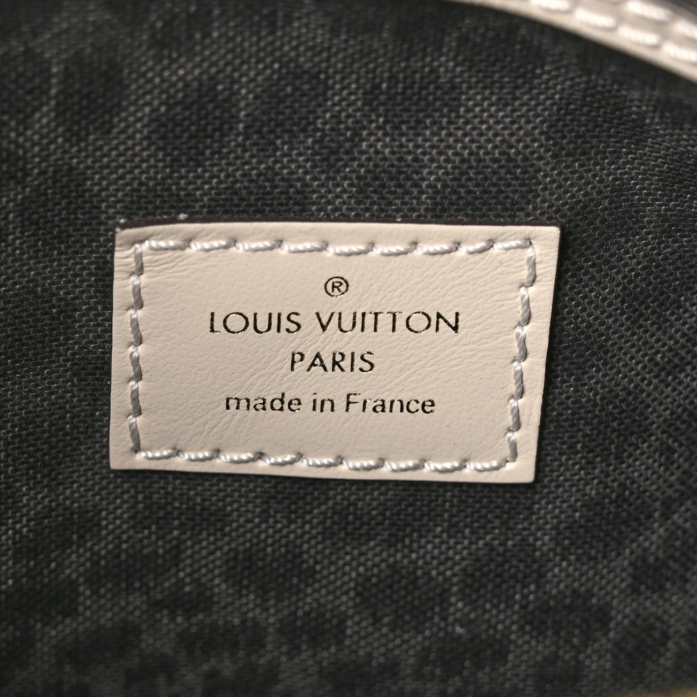 Dupe Lou!s Vuiton Monogram Giant Wild At Heart Speedy Bandouliere 25 in Creme with Gold Hardware - 图片 3