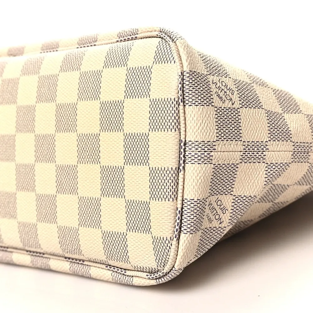 Neverfull PM 1:1 Replica Damier Azur Checkered Canvas Shoulder Bag - 图片 2