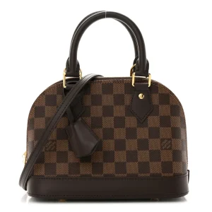 Alma BB Superclone Top Handle Crossbody Handbag Brass Hardware