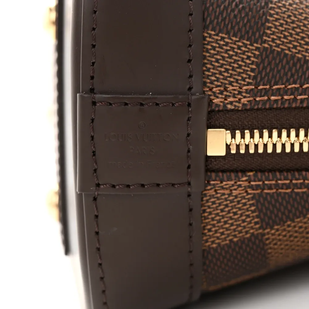 Alma BB Superclone Top Handle Crossbody Handbag Brass Hardware - 图片 4