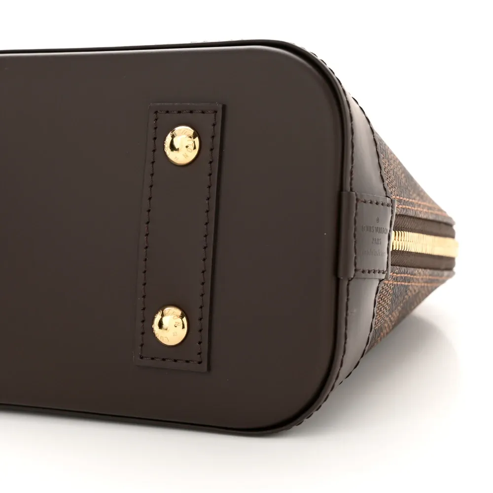 Alma BB Superclone Top Handle Crossbody Handbag Brass Hardware - 图片 2