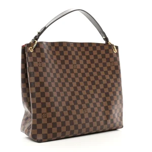 Graceful MM Super Clone Monogram Canvas Everyday Shoulder Handbag