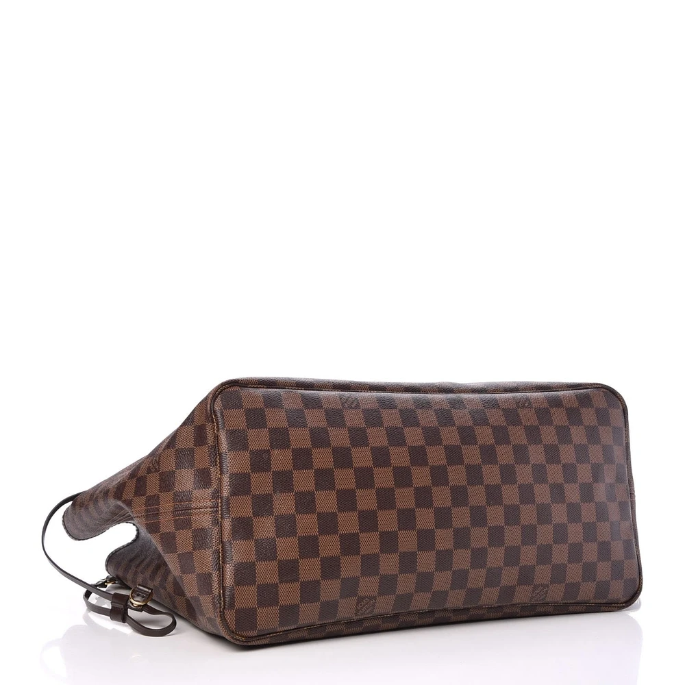 Neo Neverfull GM 1:1 Replica Damier Ebene Canvas Gold Hardware Tote HandBag - 图片 5