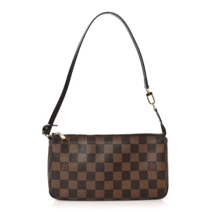 Pochette Accessories NM 1:1 Replica Damier Ebene Canvas Shoulder Bag