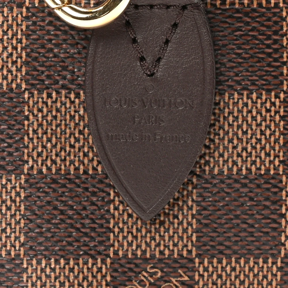 Speedy Bandoulière 20 1:1 Replica Damier Ebene Canvas Gold Hardware HandBag - 图片 4