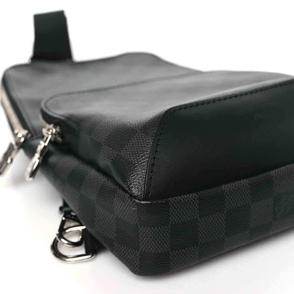 Avenue Sling Super Clone Damier Graphite Canvas Urban Crossbody Backpack - 图片 3