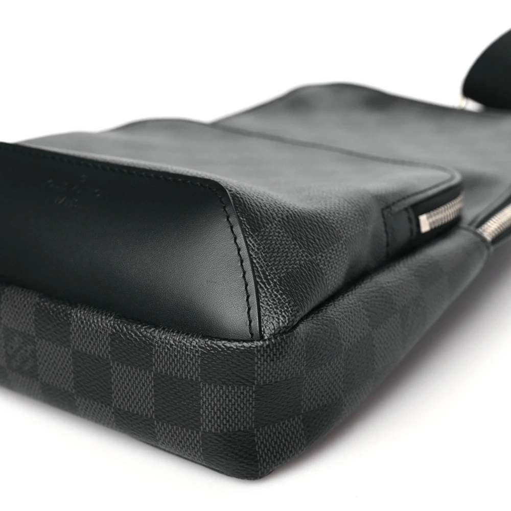 Avenue Sling Super Clone Damier Graphite Canvas Urban Crossbody Backpack - 图片 2