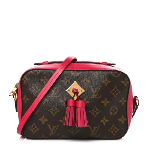 Saintonge Super Clone Freesia Monogram Canvas Brass Hardware Mini HnadBag