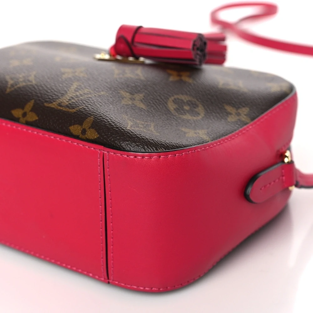 Saintonge Super Clone Freesia Monogram Canvas Brass Hardware Mini HnadBag - 图片 2