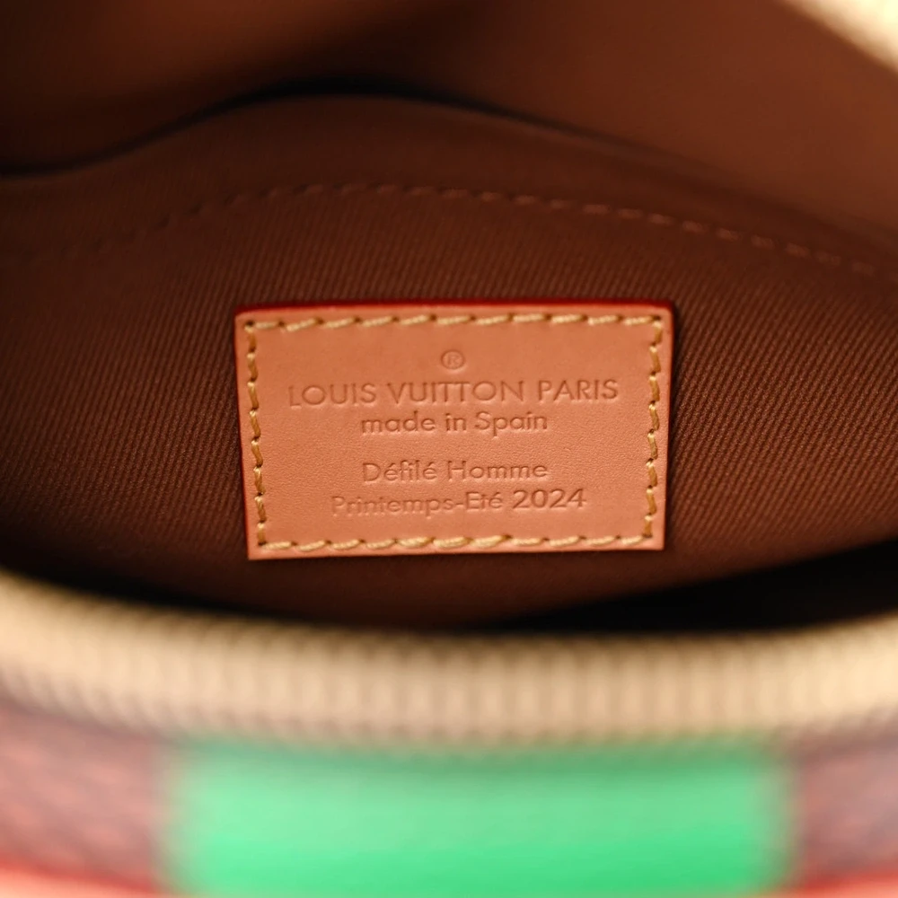 Chess Messenger 1:1 Replica Green Damier Pop Canvas CrossbodyBag - 图片 4