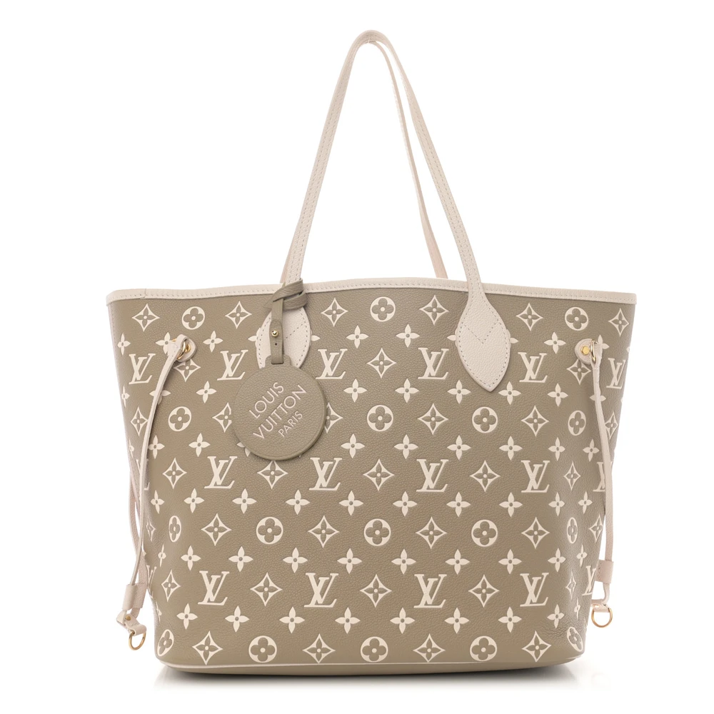 Neverfull MM 1:1 Replica Spring in the City Monogram Canvas Tote