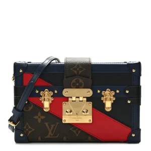 Twist MM 1:1 Replica Louis Vuitton Malletage Quilted Leather Brass Hardware Bag