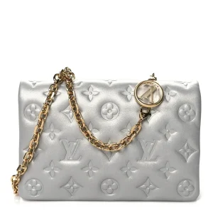 Pochette Métis Super Clone Monogram Canvas Envelope Crossbody Gold Hardware