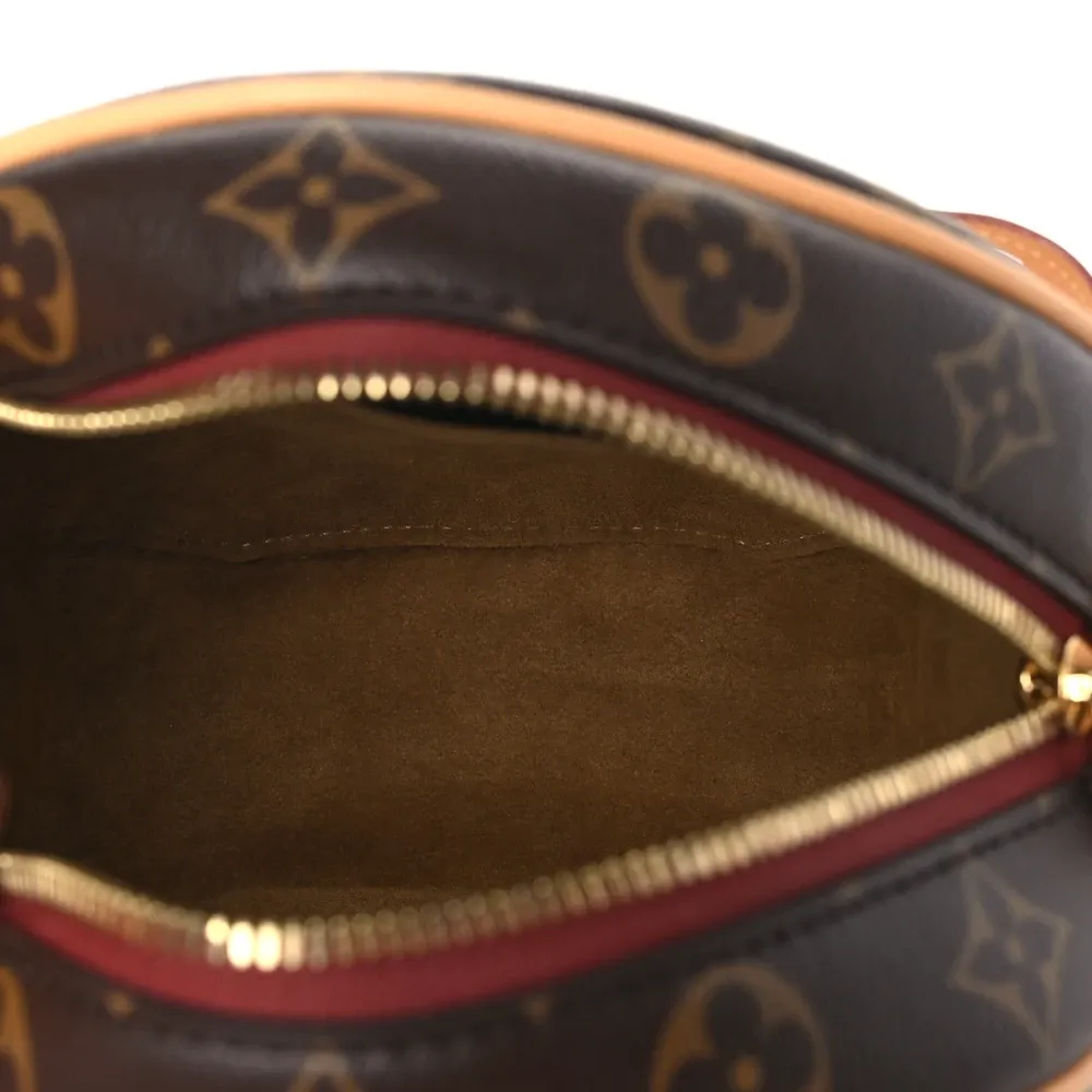 Boîte Chapeau PM Super Clone Monogram Canvas Hat Box Crossbody Bag - 图片 4