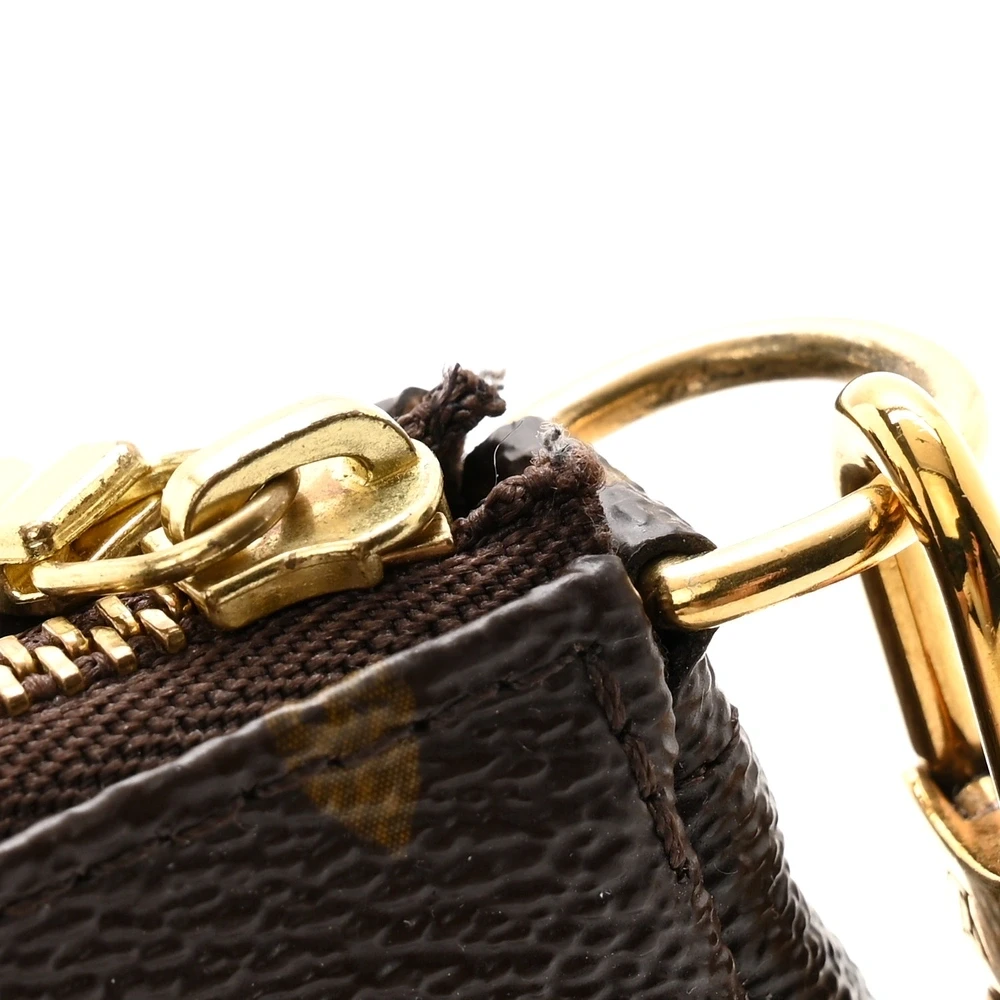 Mini Pochette Accessories Super Clone Monogram Canvas Gold Hardware Pouch - 图片 5