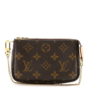 Mini Pochette Accessories Super Clone Monogram Canvas Gold Hardware Pouch