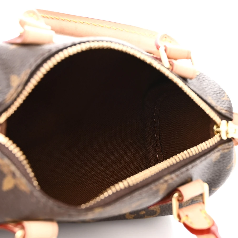Nano Speedy Super Clone Monogram Canvas Mini Barrel Handbag - 图片 4
