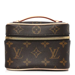Superfake Lou!S Vuiton Monogram Nano Nice – Gold Hardware