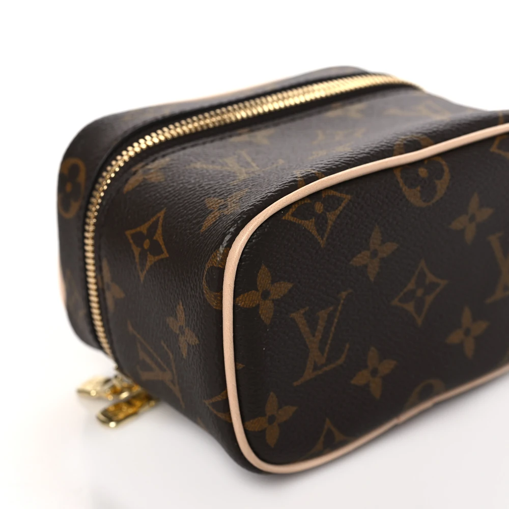 Superfake Lou!S Vuiton Monogram Nano Nice – Gold Hardware - 图片 3