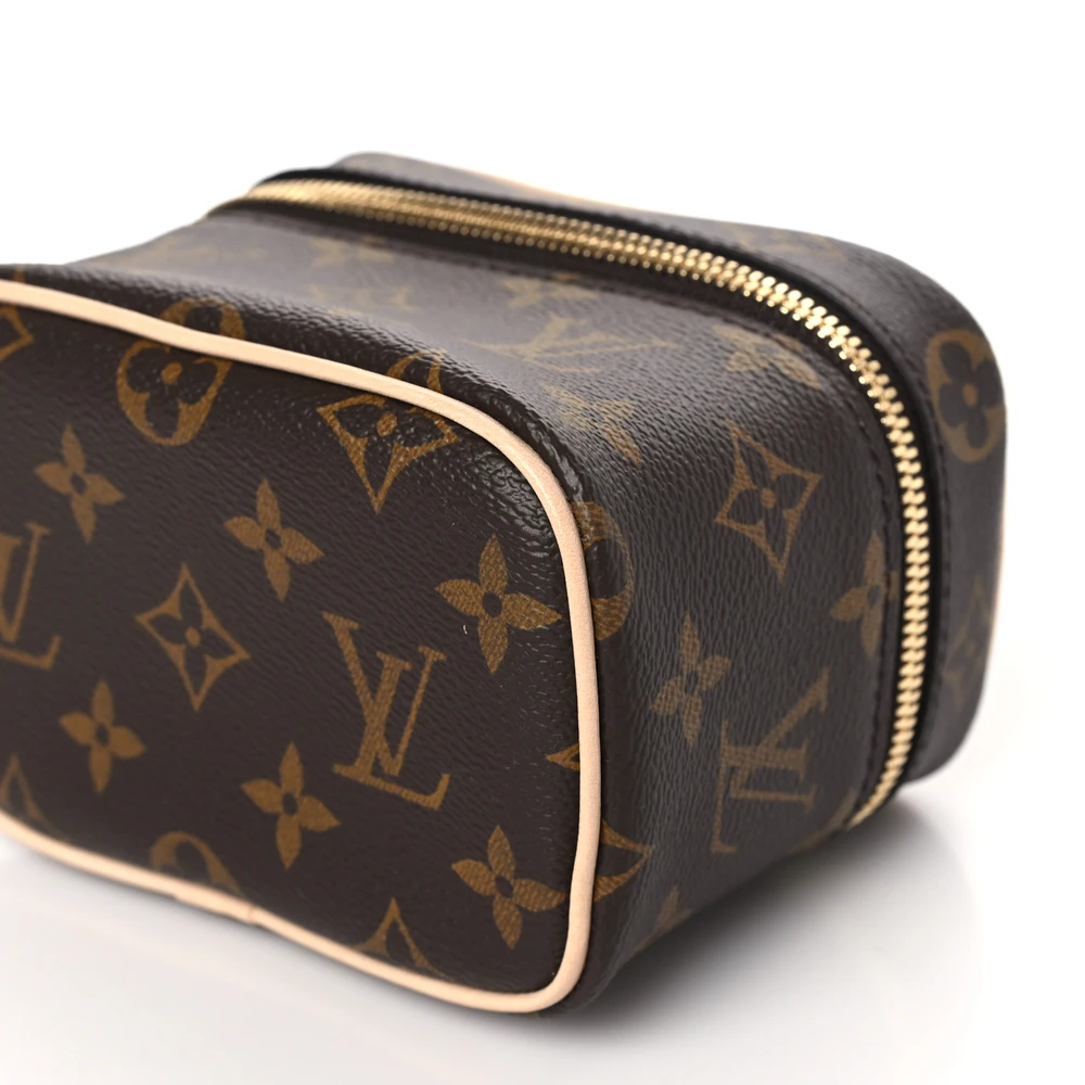 Superfake Lou!S Vuiton Monogram Nano Nice – Gold Hardware - 图片 2