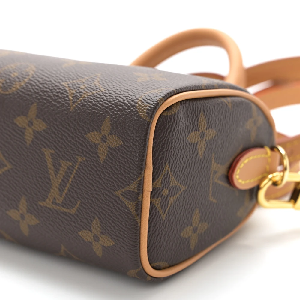 Nano Speedy Bandoulière Super Clone Monogram Canvas Mini Crossbody Bag - 图片 2