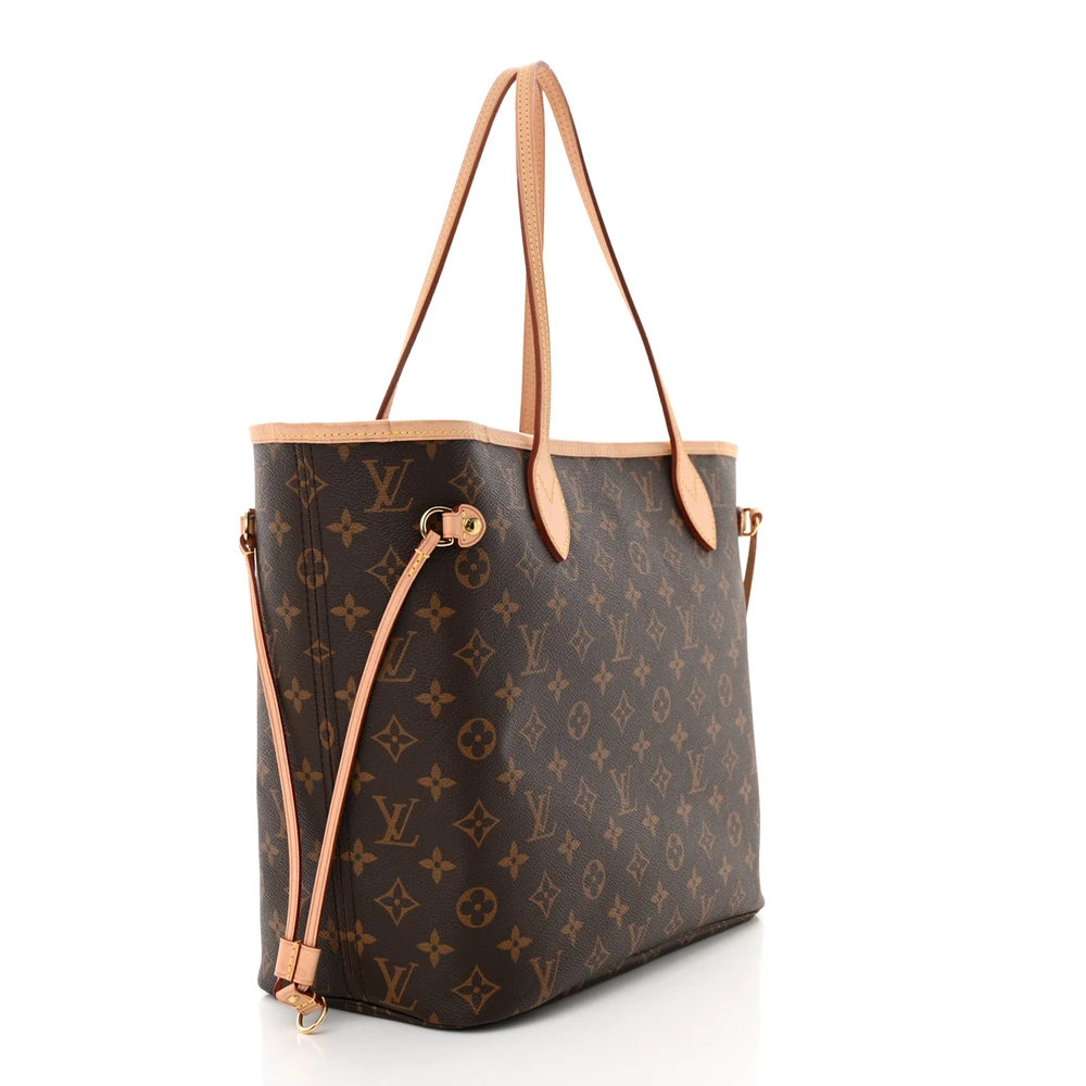 Neverfull MM SuperClone with Monogram Canvas Shoulder Tote Bag - 图片 6