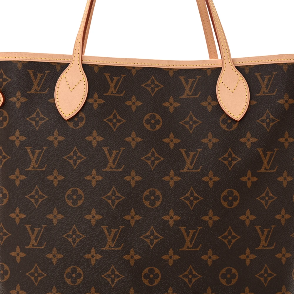 Neverfull MM SuperClone with Monogram Canvas Shoulder Tote Bag - 图片 5