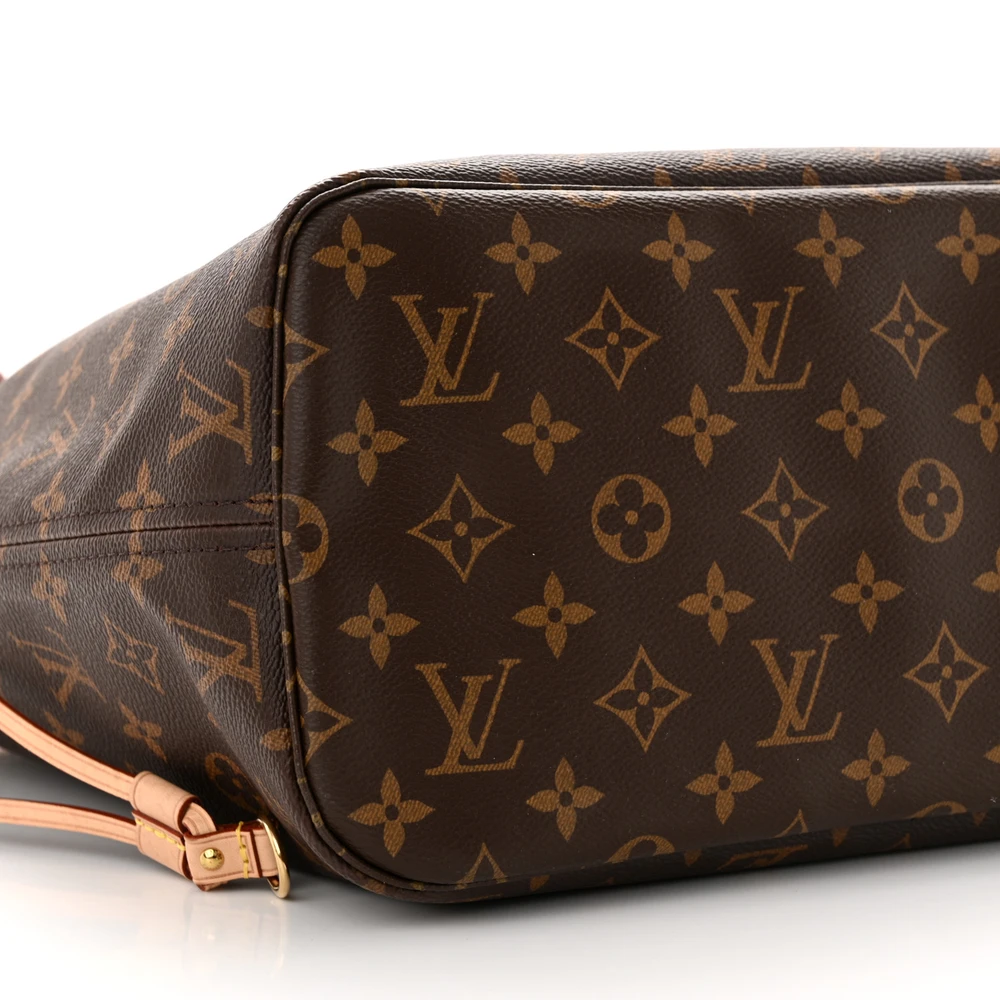 Neverfull MM SuperClone with Monogram Canvas Shoulder Tote Bag - 图片 2