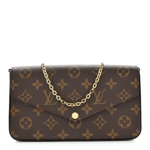 Félicie Pochette Super Clone Monogram Canvas Chain Wallet Crossbody